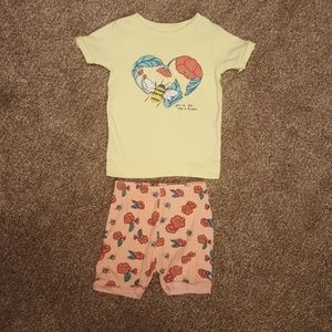 Old Navy girls pajama set